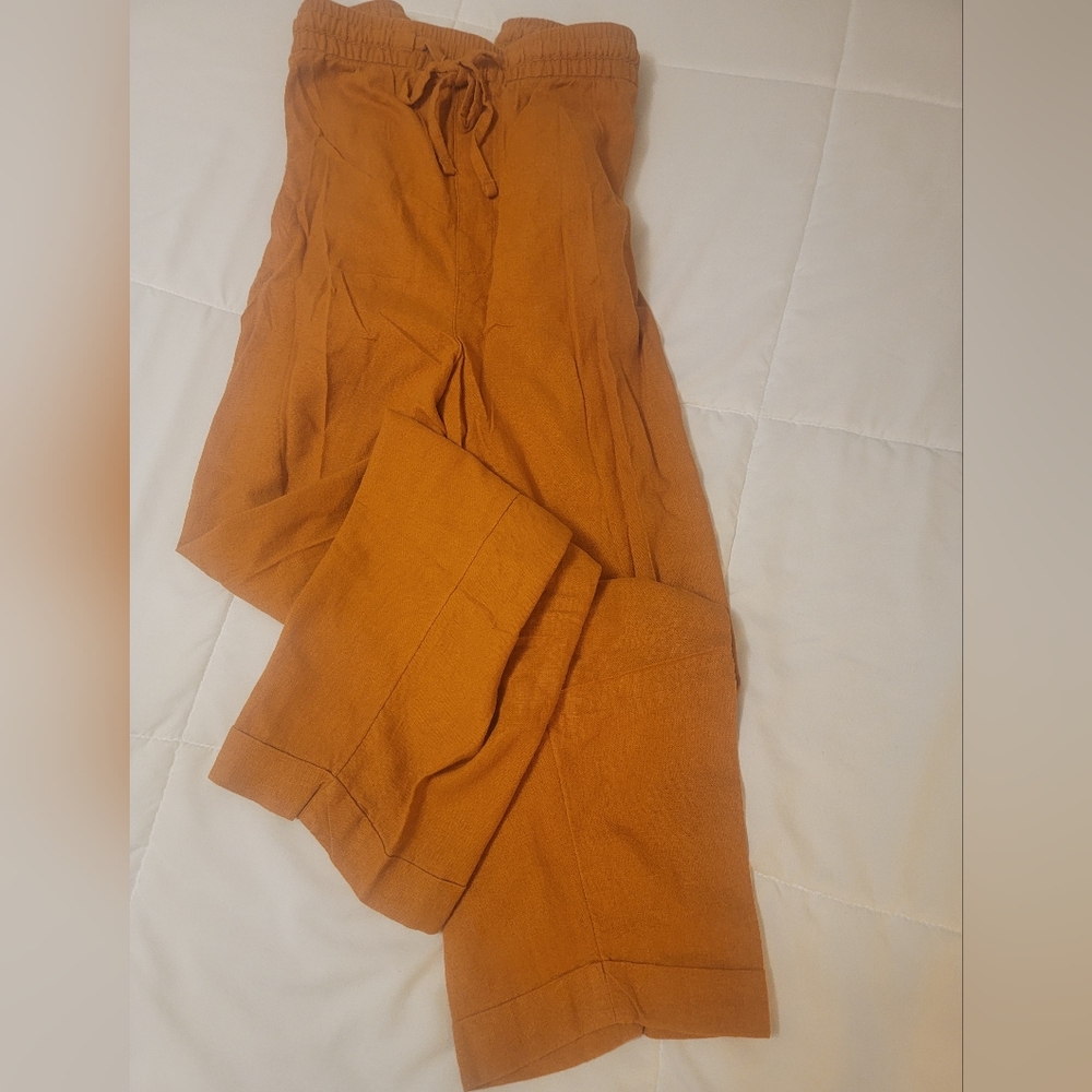 Old Navy Linen-Blend Pants NWT